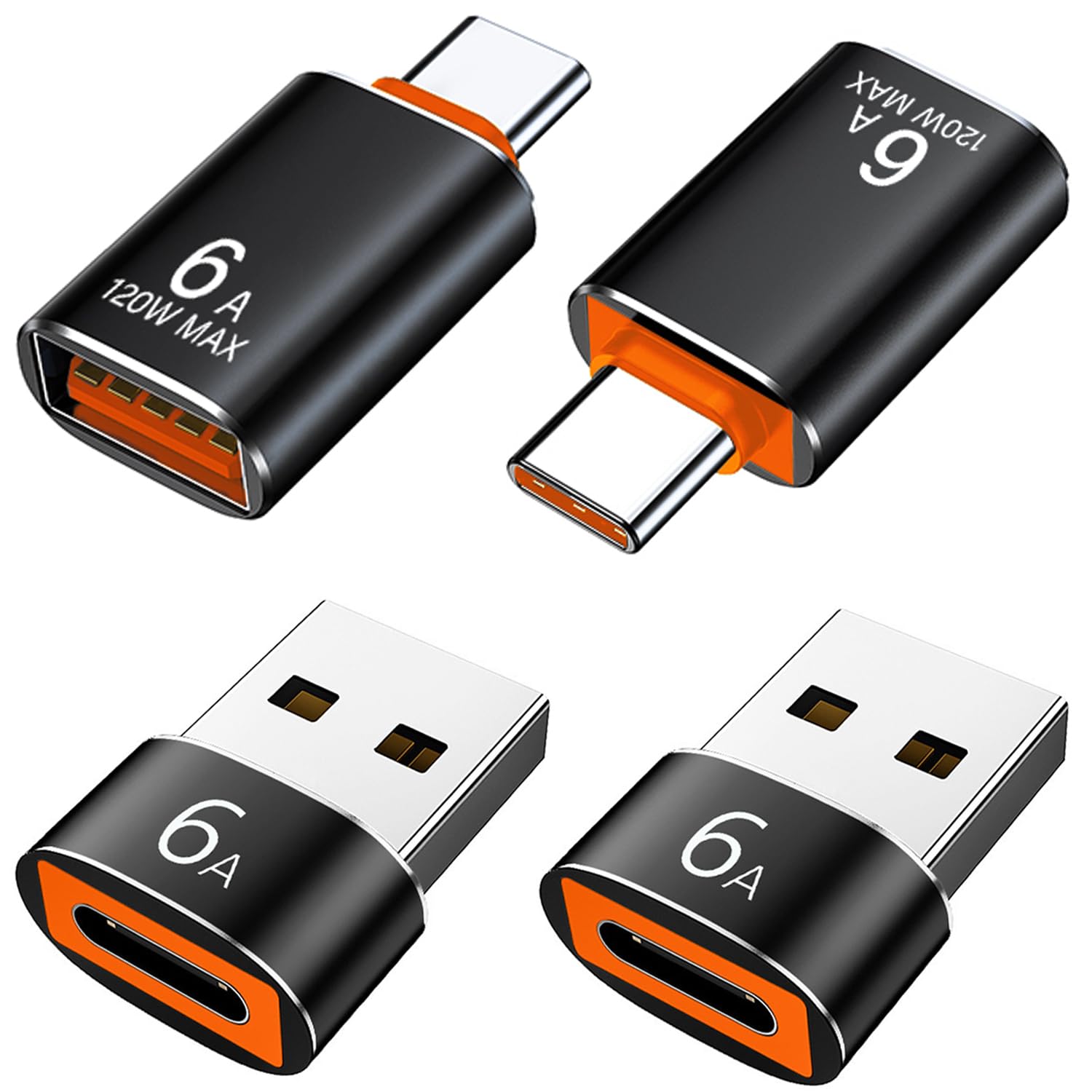 Adattatore USB a USB C (4 Pezzi)