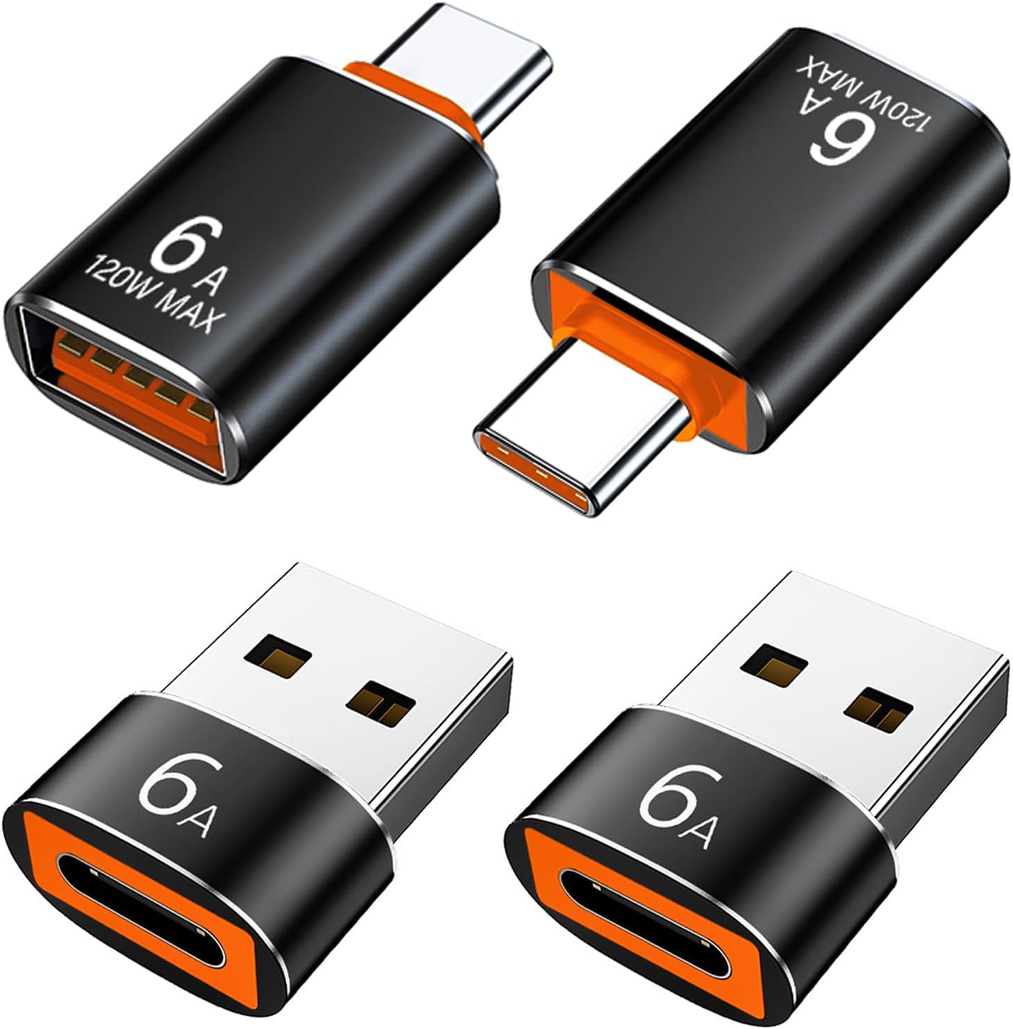 Adattatore USB a USB C (4 Pezzi) - immagine 1