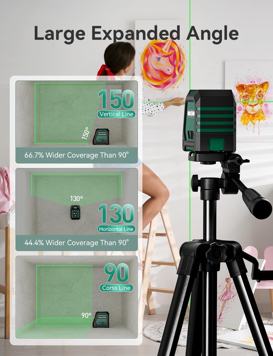 Rockseed Livella Laser Doppio Modulo Autolivellante - immagine 4