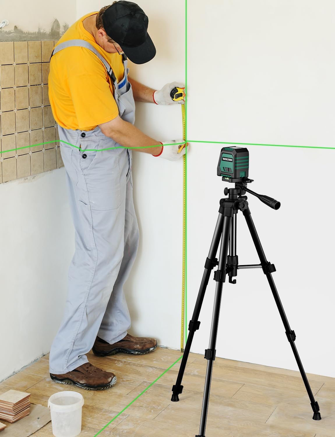 Rockseed Livella Laser Doppio Modulo Autolivellante - immagine 8