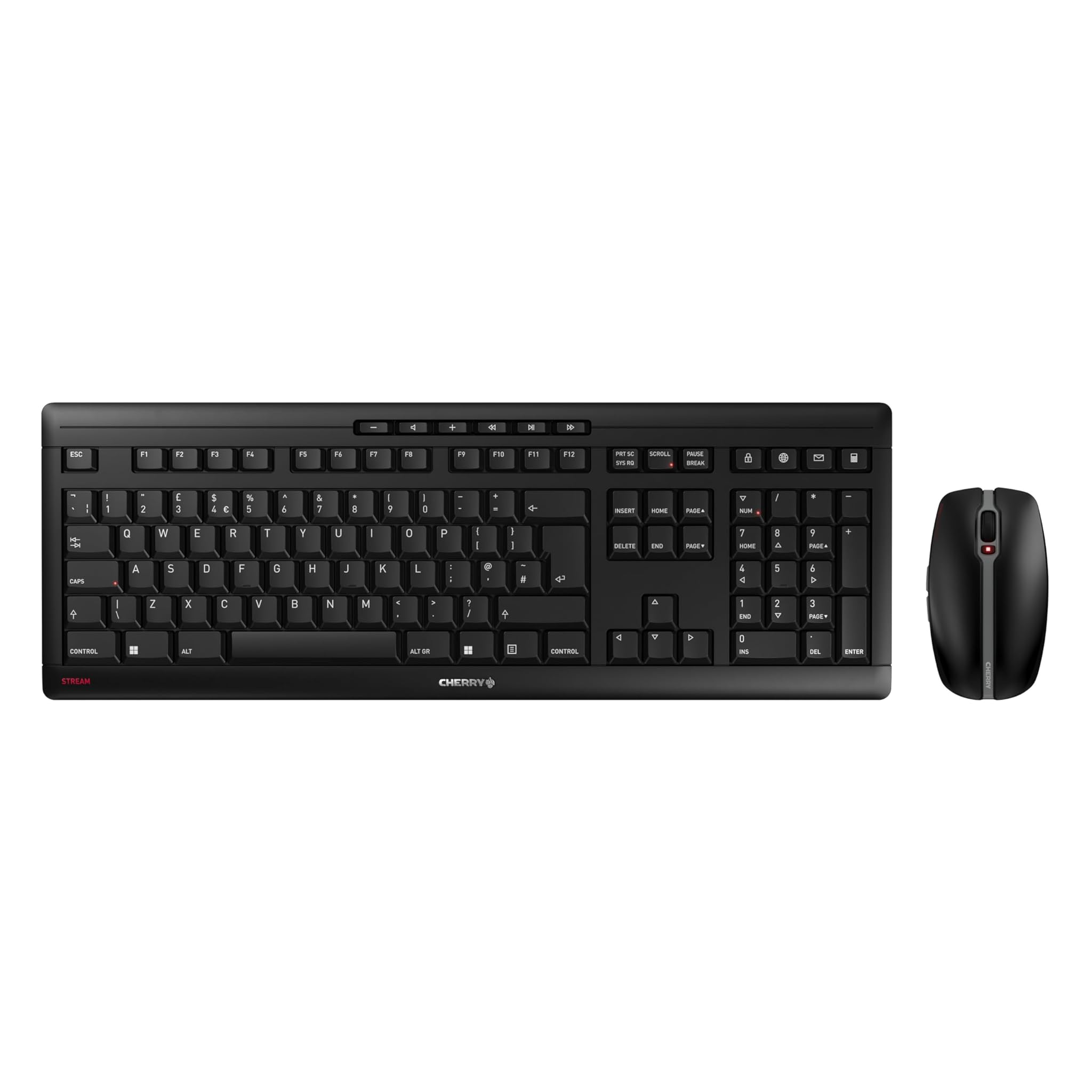 Cherry STREAM DESKTOP - Set Tastiera e Mouse Wireless