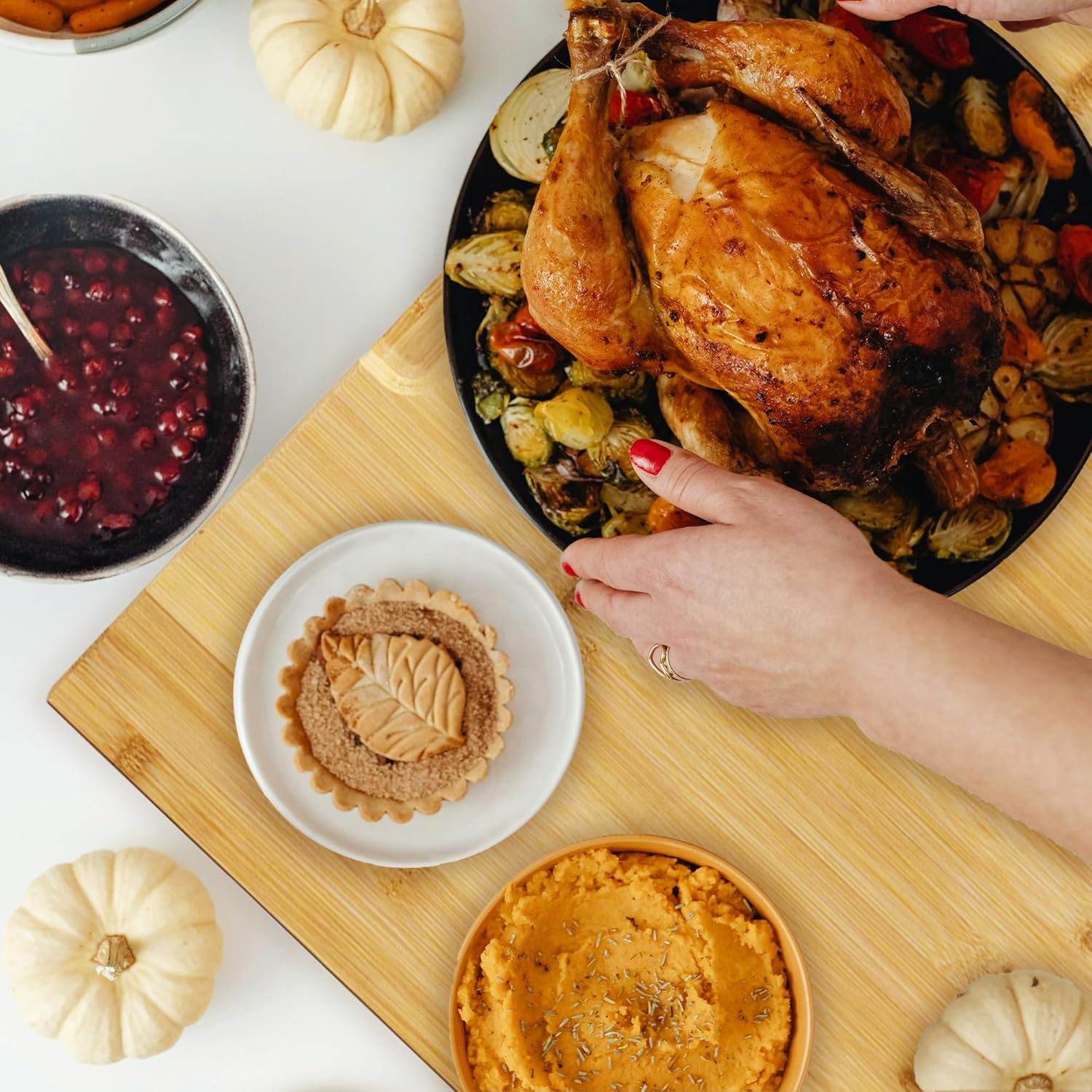 Utoplike Grande Tagliere in Legno di Bambù XL - immagine 5