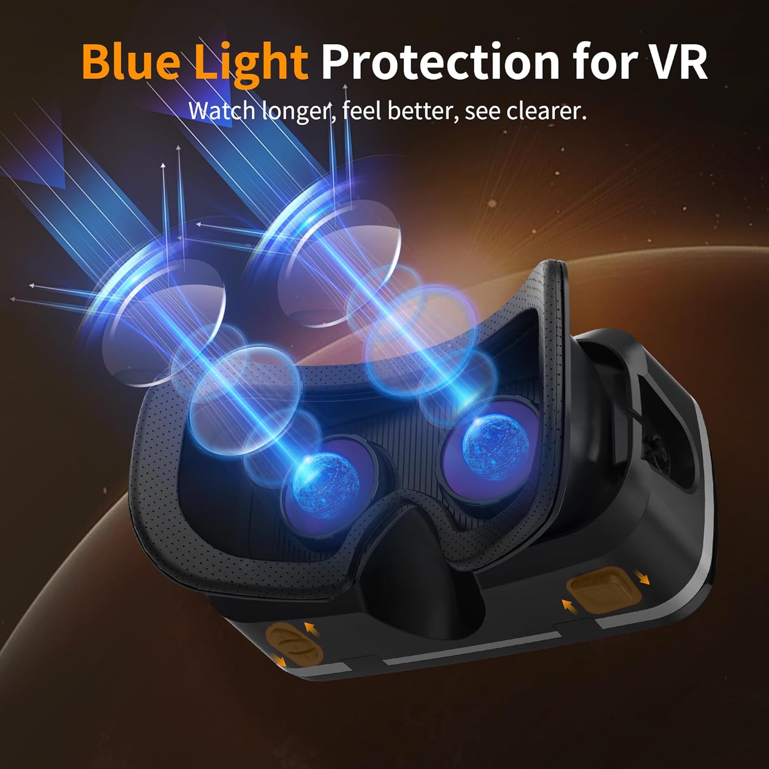 Xwp Visore Realtà Virtuale con Cuffie e Lenti HD - immagine 6