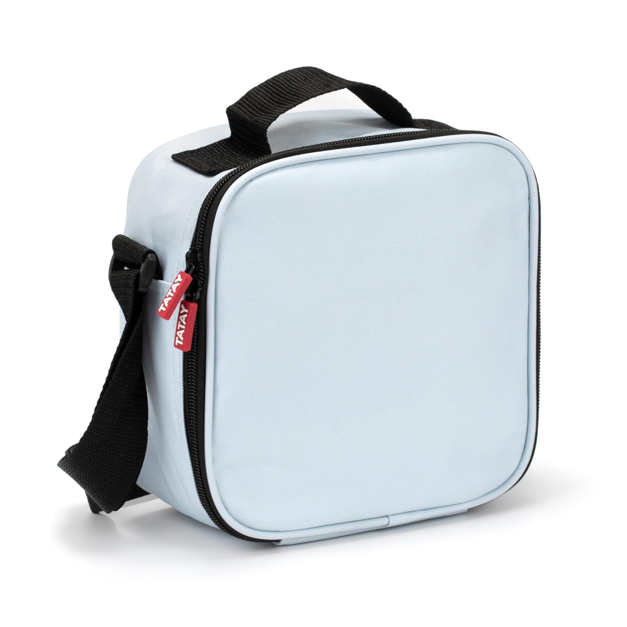 TATAY Borsa Termica Porta Pranzo Impermeabile - Urban Food Casual 3L | Triplo Strato Isolante | Corpo Semirigido | Tasca Interna | 22,5x10x22 cm, Blu Pastello