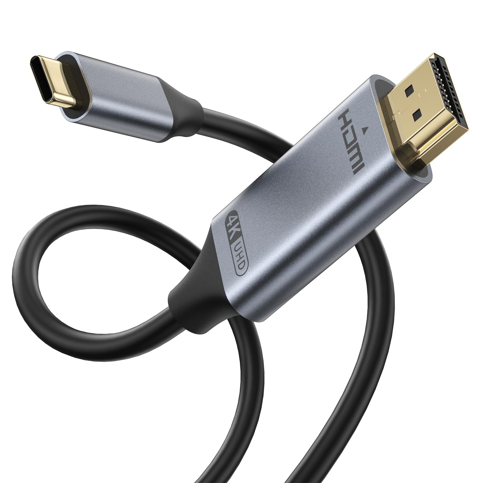 Amzpas Cavo USB-C a HDMI 2M 4K 60Hz UHD