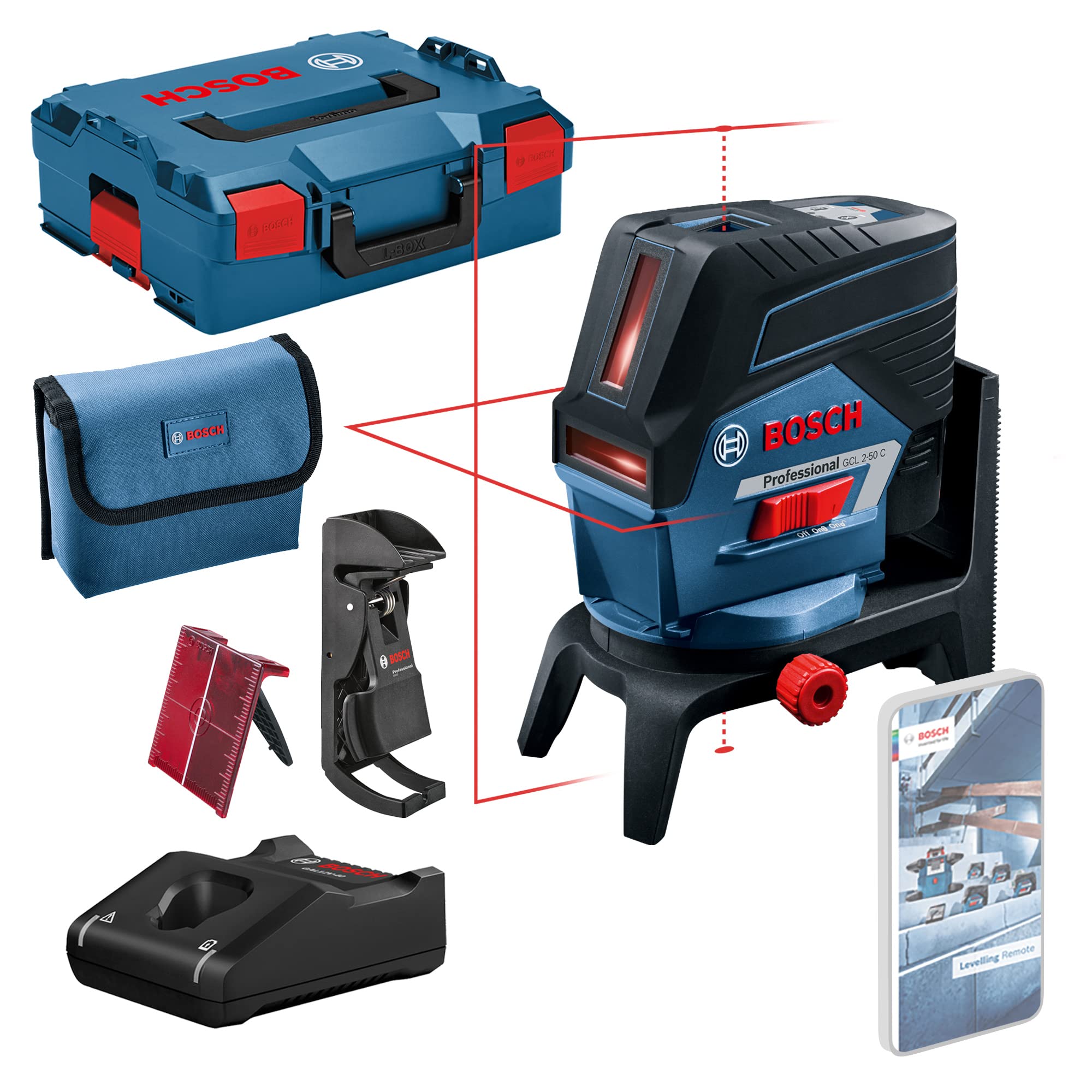 Bosch Professional 12V System Livella Laser GCL 2-50 C