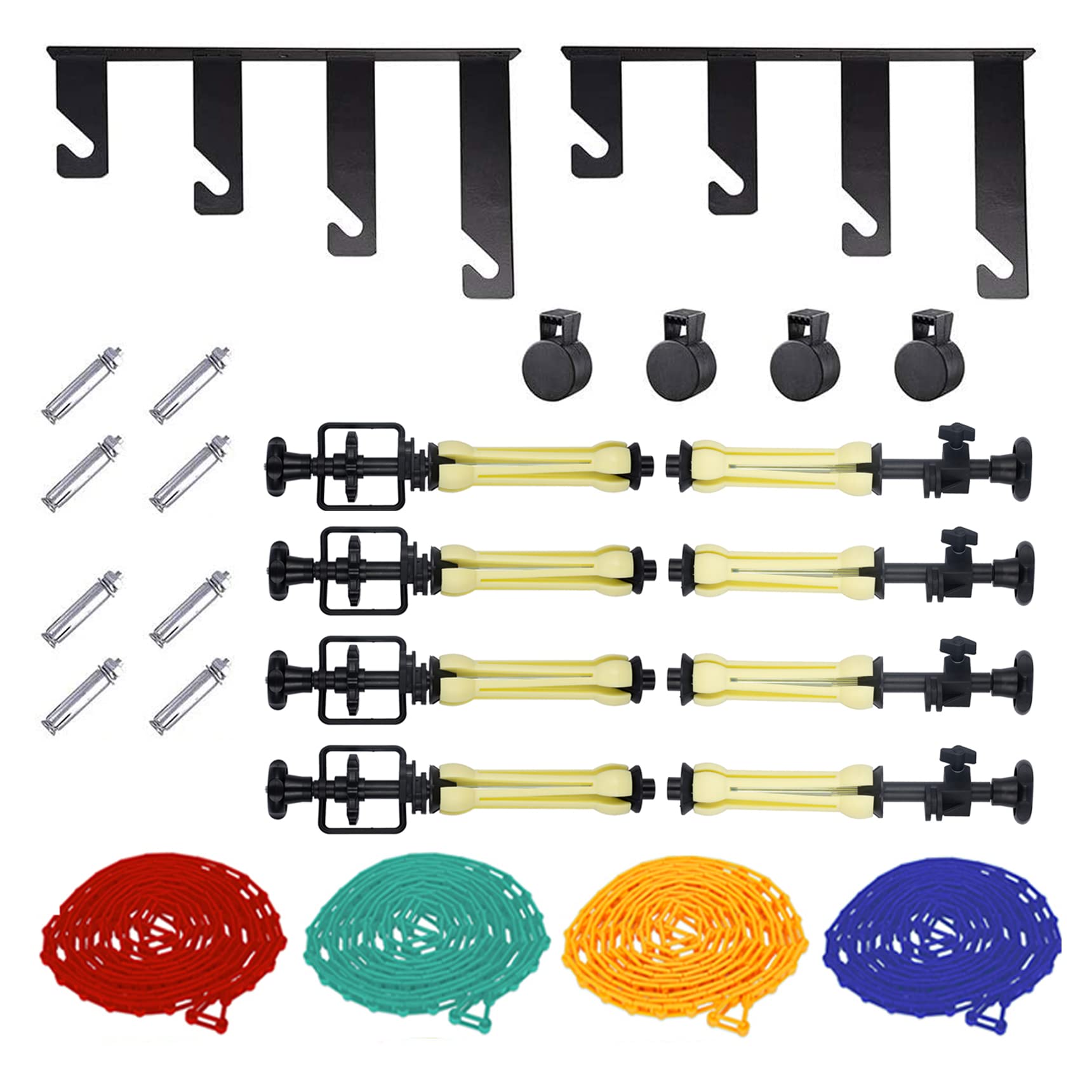 Selens Supporti da Parete per Sfondo Manuale, 4 Rotoli