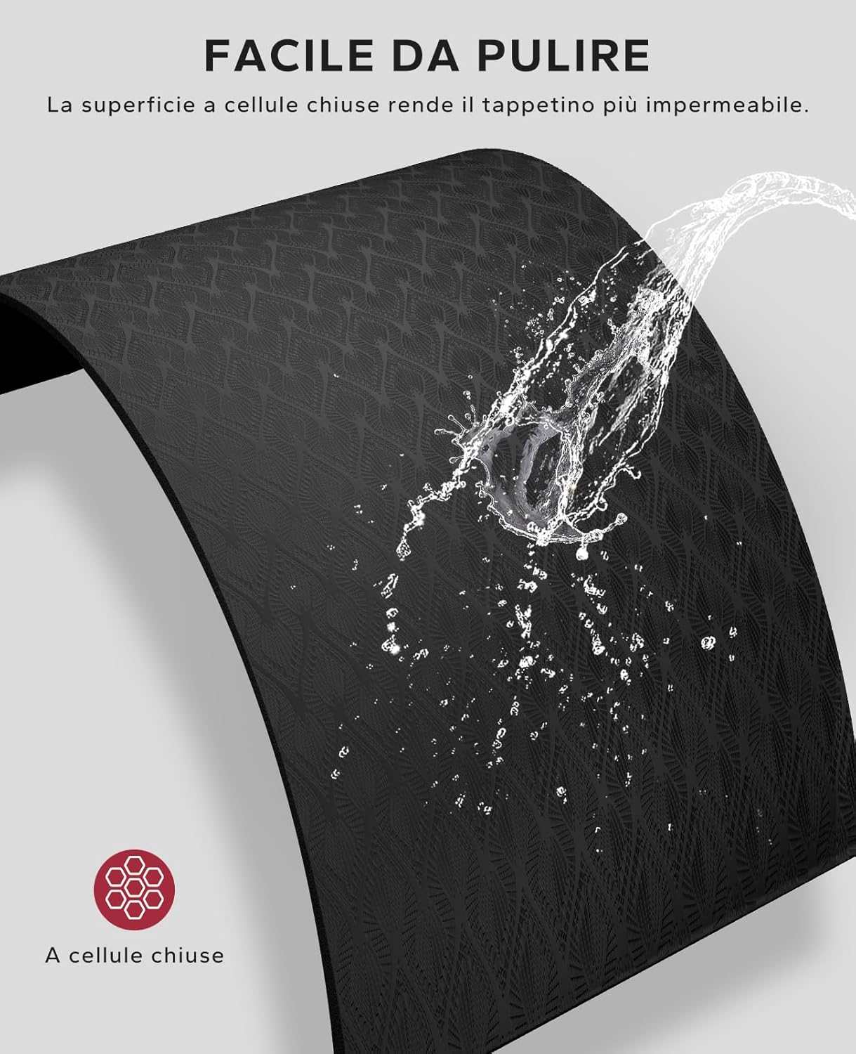 Hapbear Tappetino Yoga Grande Antiscivolo Professionale - immagine 6