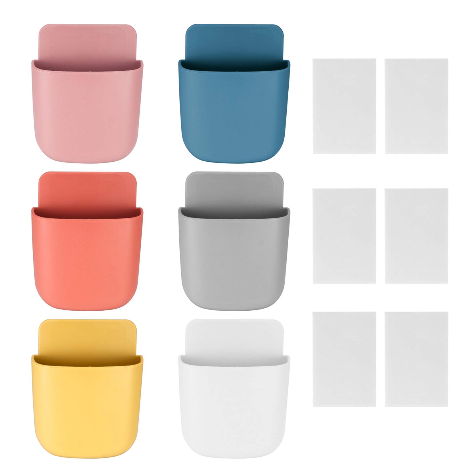 6 Porta Telecomandi da Parete Adesivi