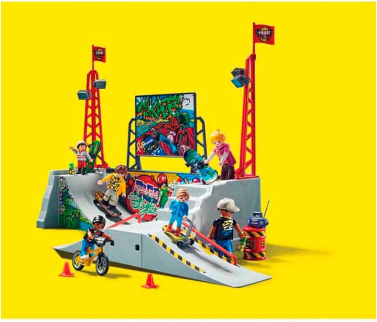 PLAYMOBIL 70168 SKATING GROUNDS - immagine 2