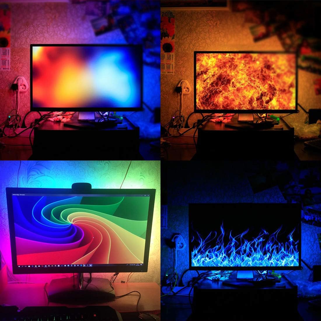 Btf-lighting Striscia LED WS2801 RGB 4m - immagine 6