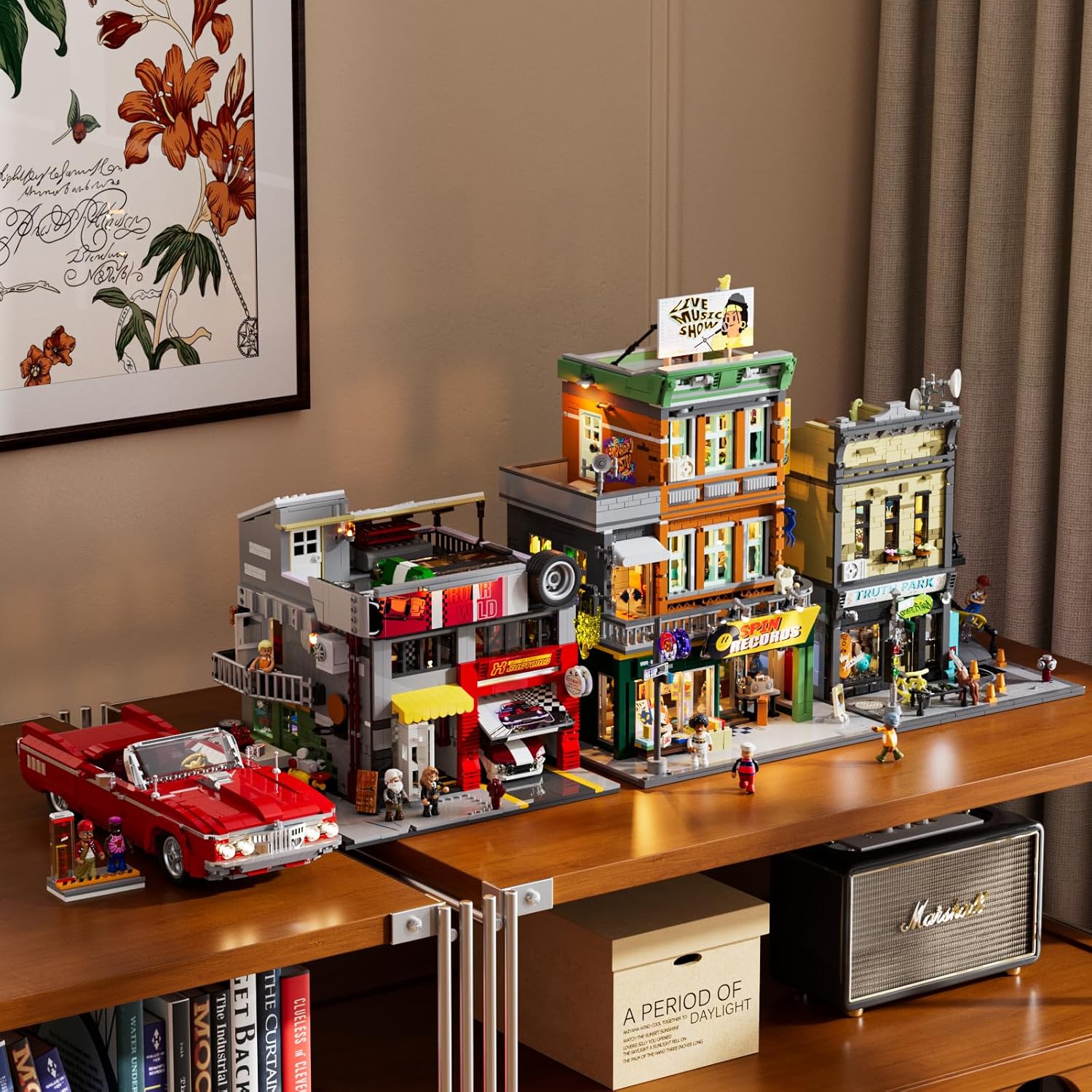 L9093 - Modellino Lowrider Big Red con Luce, 969 pezzi - immagine 5