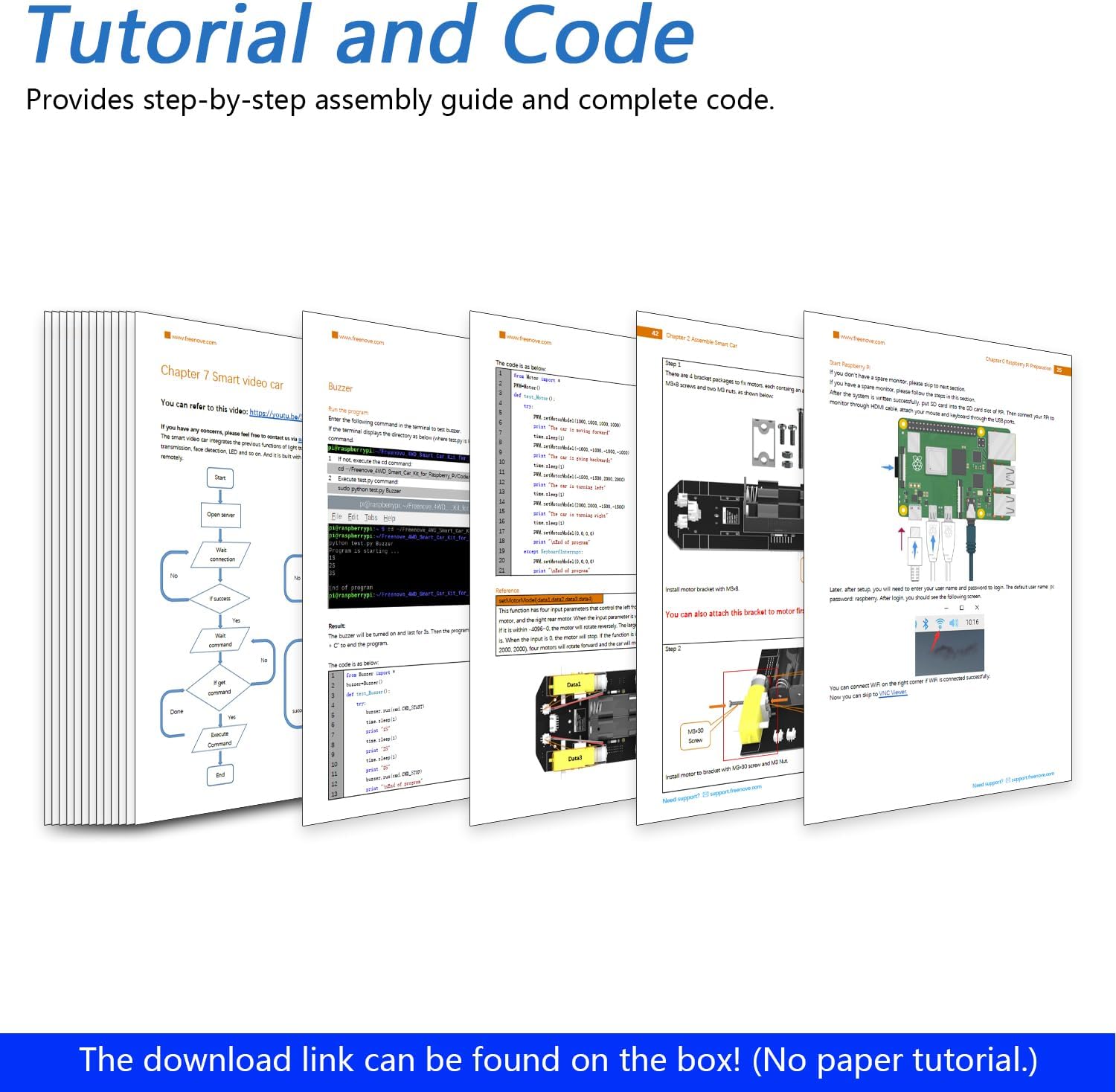 Freenove Mecanum Wheel Car Kit for Raspberry Pi - immagine 6