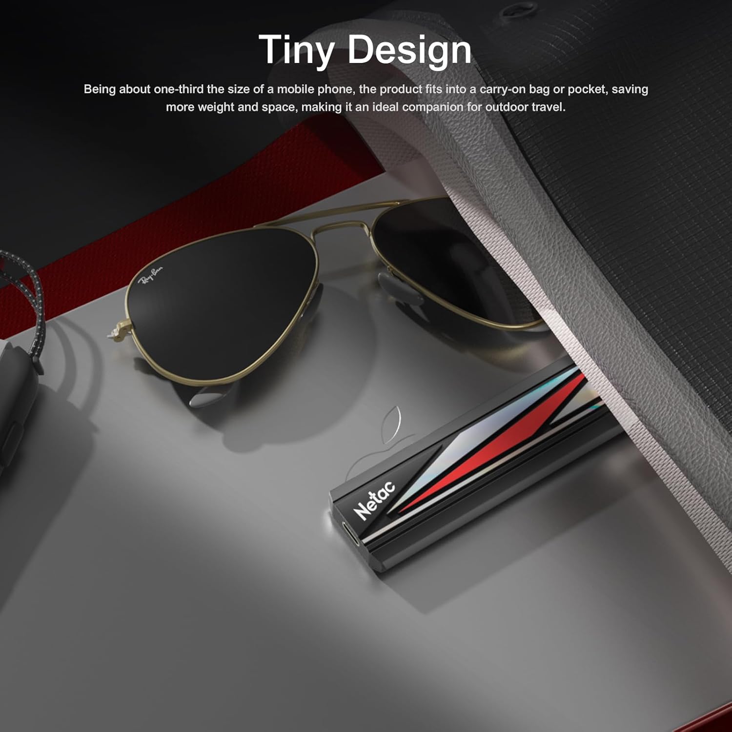 Netac - SSD Esterno Portatile 2 TB USB3.2 Gen2 x 2 - immagine 6