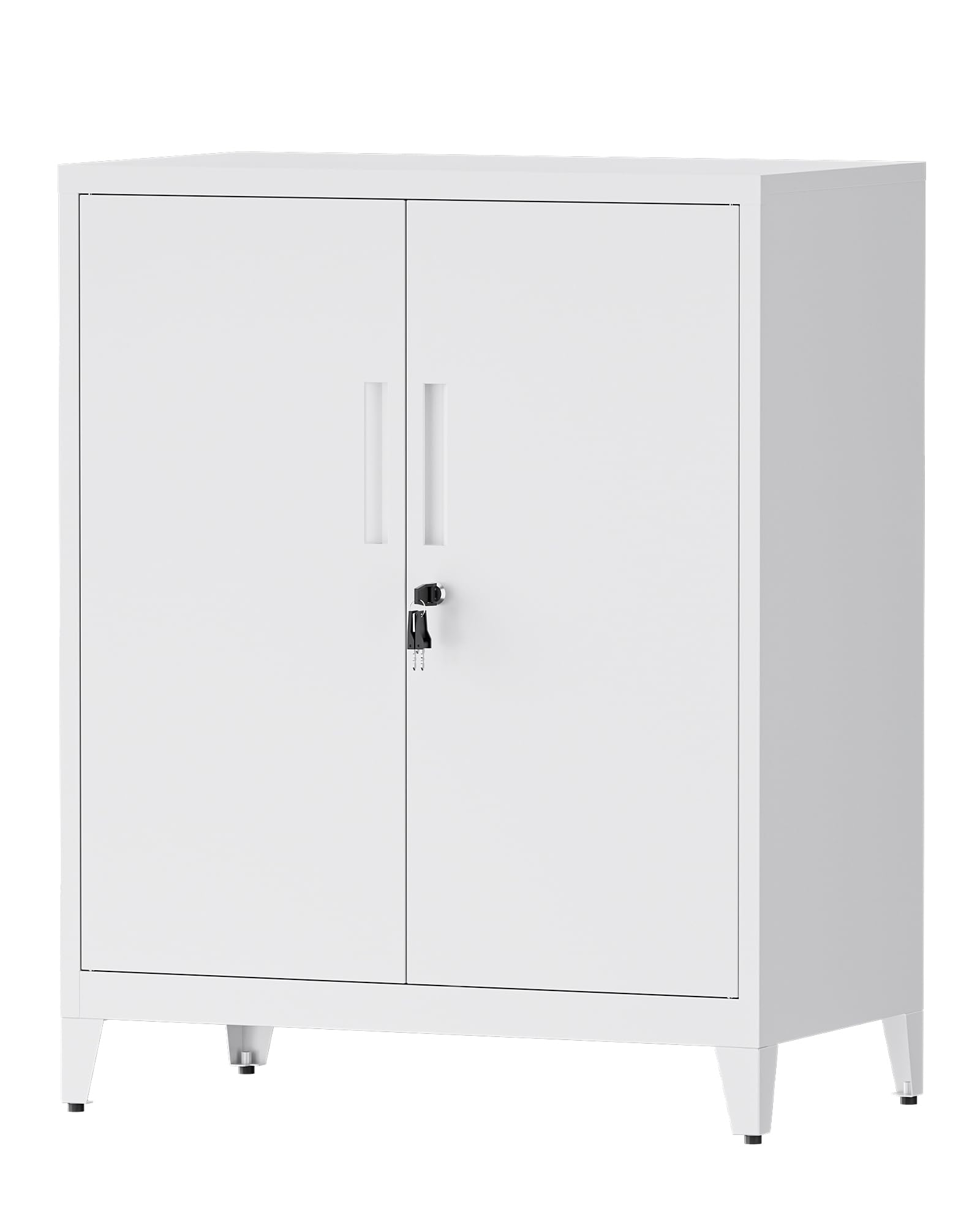 Armadio Multifunzionale con Serratura 100x80x40 cm