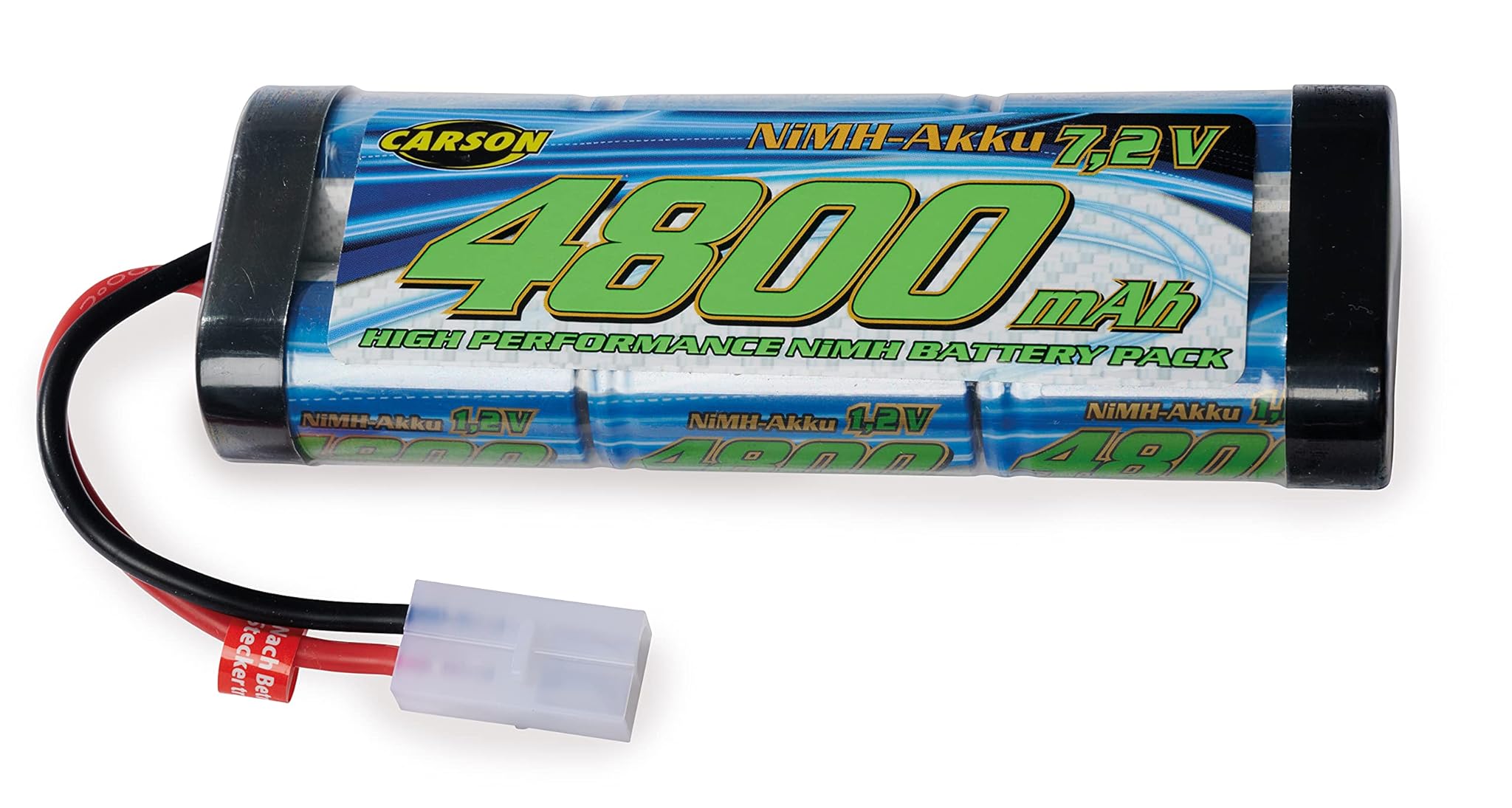 Carson 500608228 - Batteria NiMH 7.2V / 4800mAh TAM