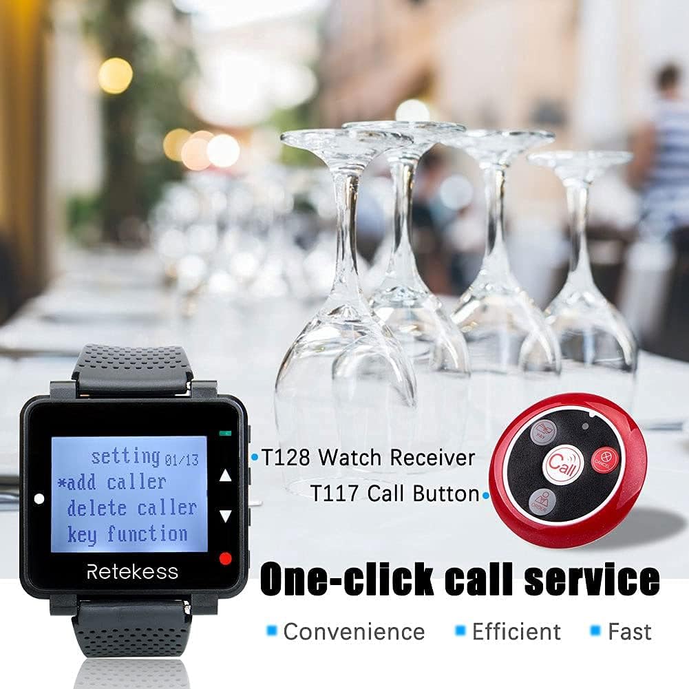 Retekess T128 - Sistema Cercapersone Ristorante - immagine 3