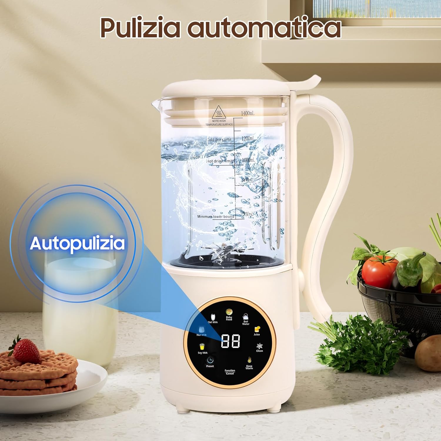 Macchina per Latte Vegetale Automatica 1400ml - immagine 5