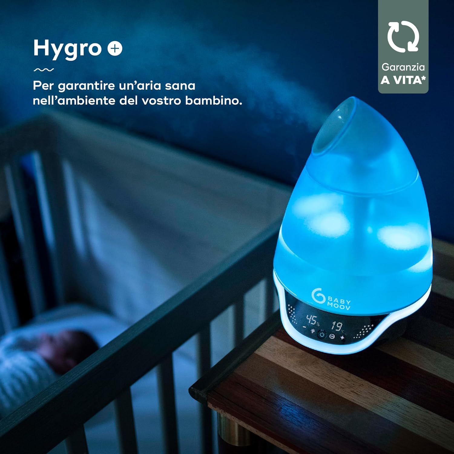 Babymoov Umidificatore Digitale Hygro Plus - immagine 2
