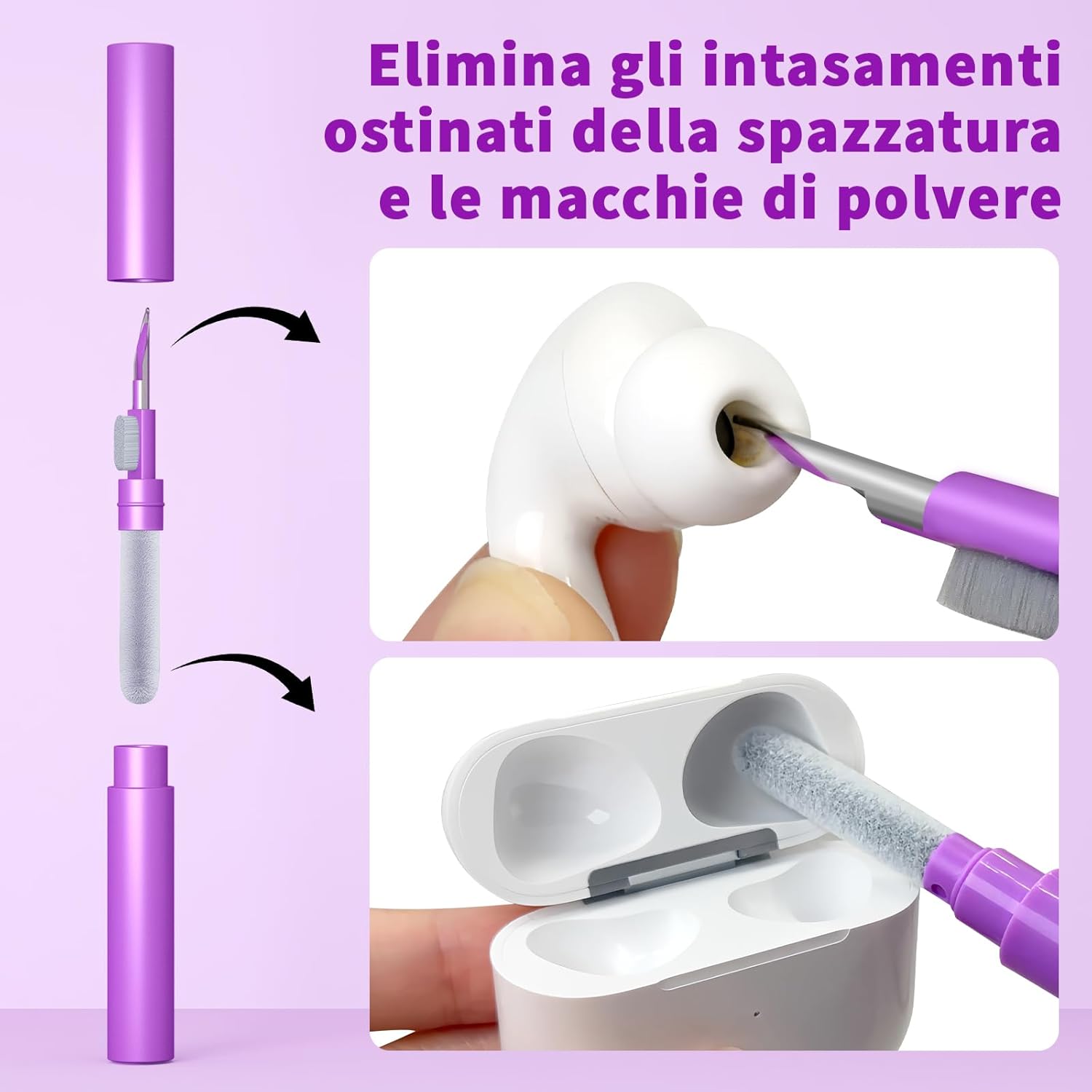 Kit di Pulizia Professionale per iPhone e Airpods - immagine 3