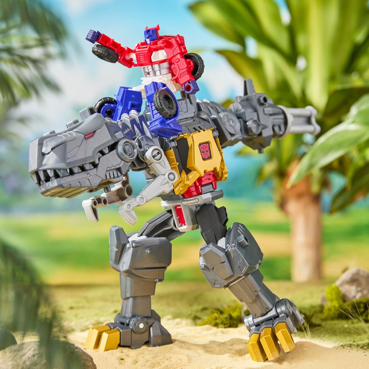 Transformers CYBERWORLD Grimlock - Action Figure - immagine 9