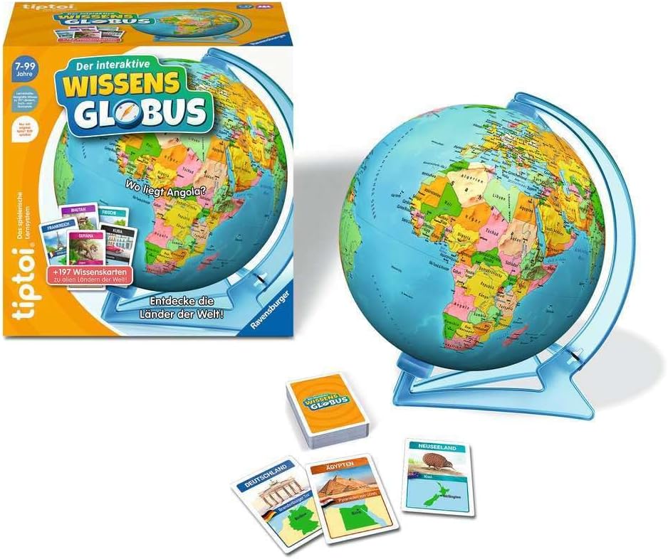 Ravensburger - tiptoi Der interaktive Wissens-Globus - immagine 3