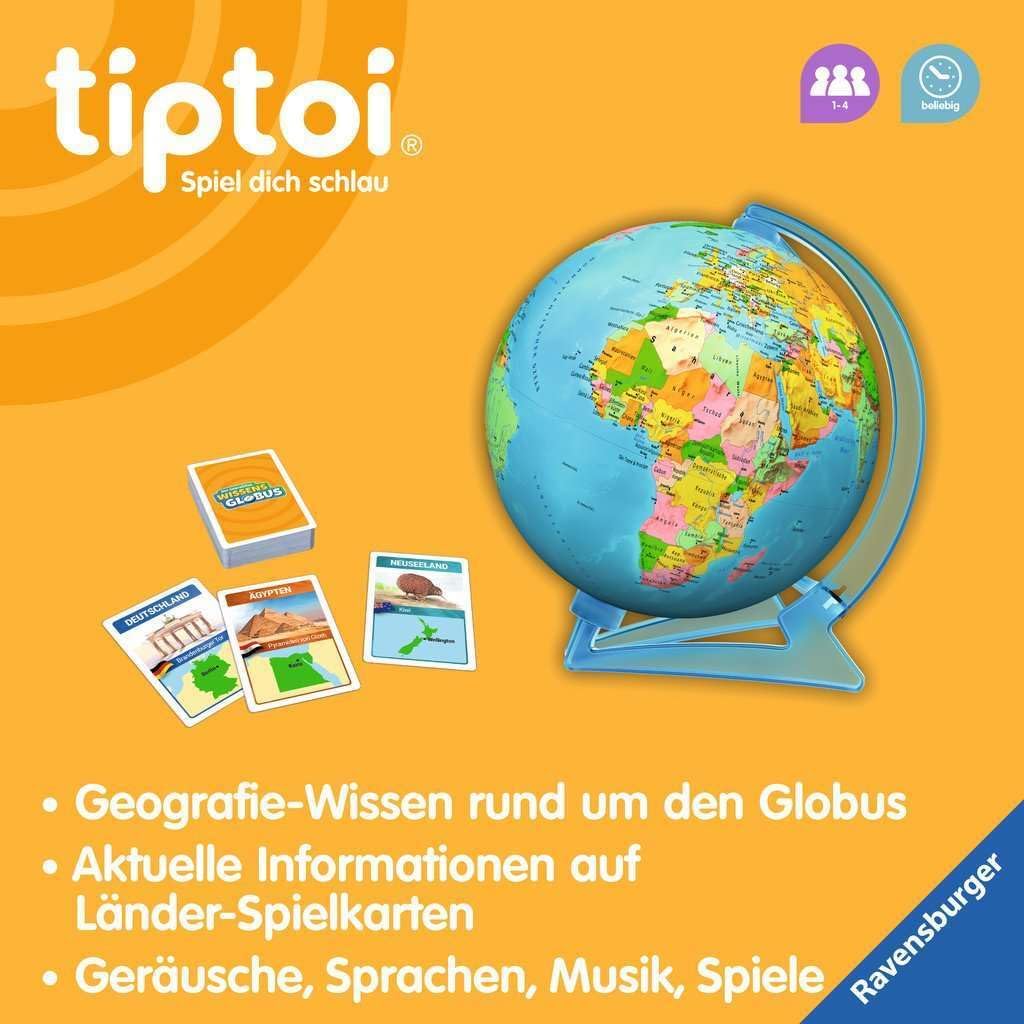 Ravensburger - tiptoi Der interaktive Wissens-Globus - immagine 6
