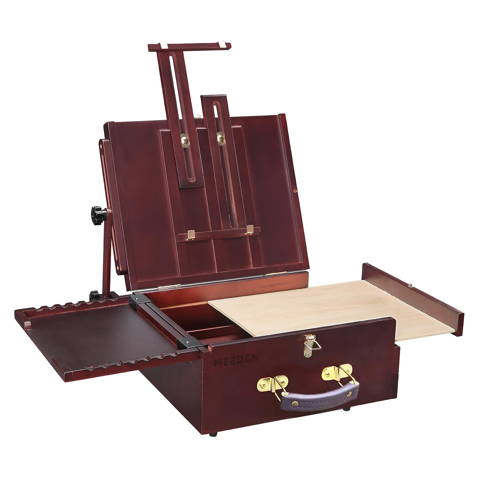 Meeden Scatola Pochade - Cavalletto Portatile da Viaggio