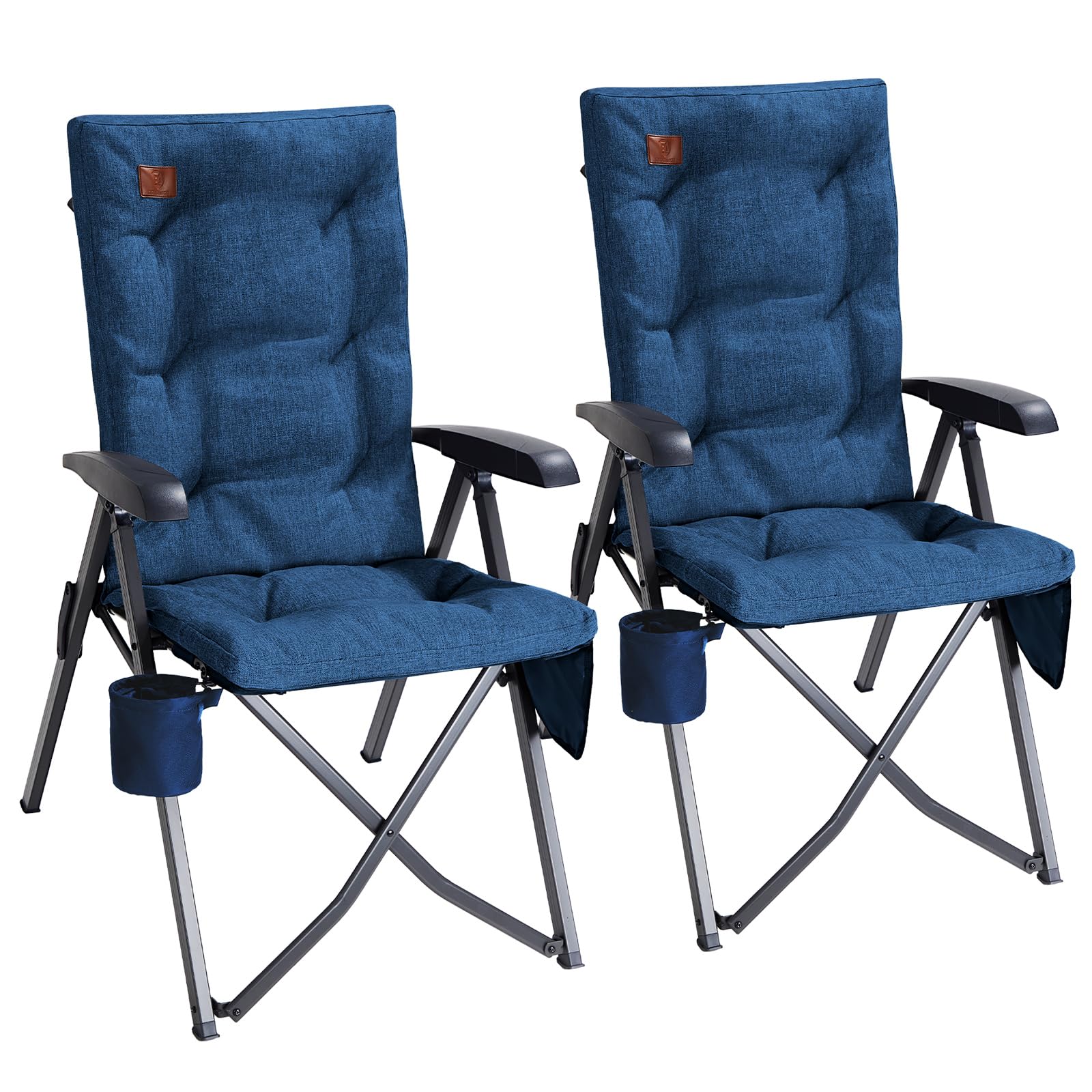 Ever Advanced Sedia da campeggio pieghevole imbottita