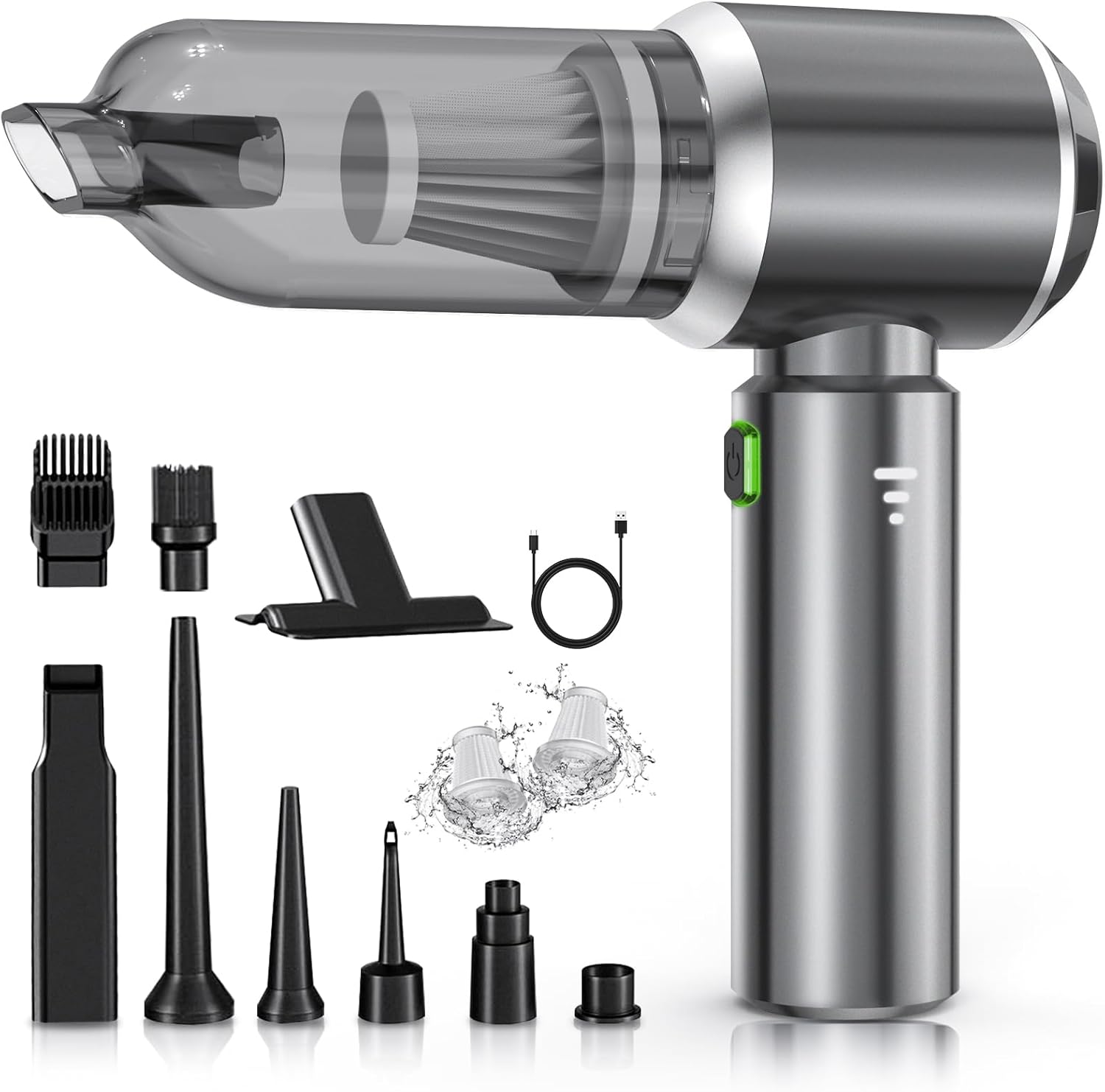 Aspirabriciole Senza Fili 26000Pa con Motore Brushless - immagine 1