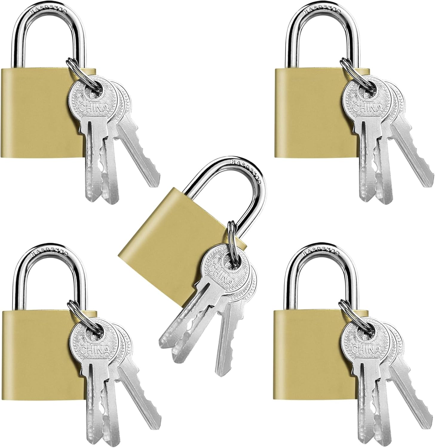 5 Pezzi Lucchetto di Sicurezza 32 mm - immagine 1