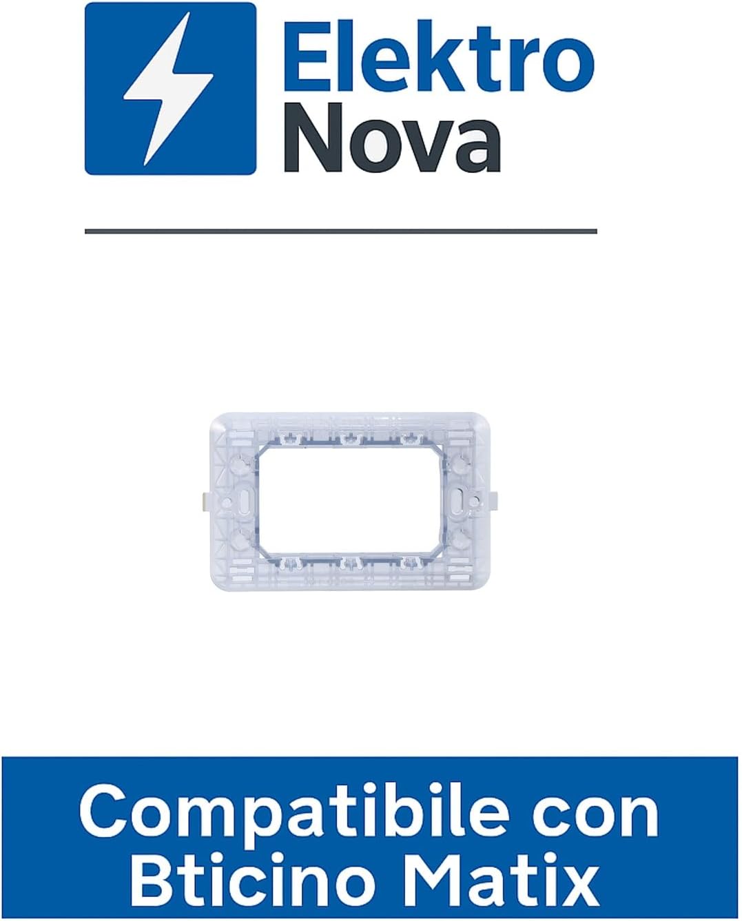 Elektronova Supporto 3 Posti (503) - 10 Pezzi - immagine 3