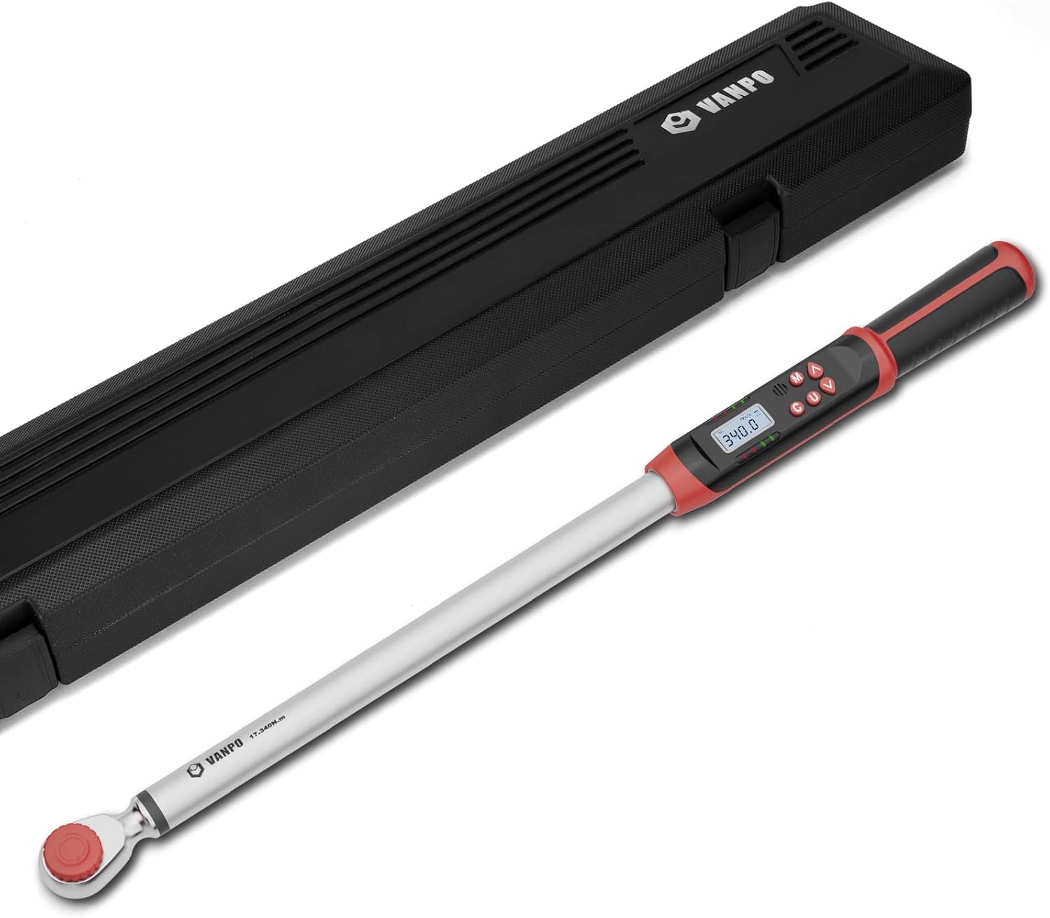 Vanpo Chiave Dinamometrica Digitale 1/2" (17-340Nm)