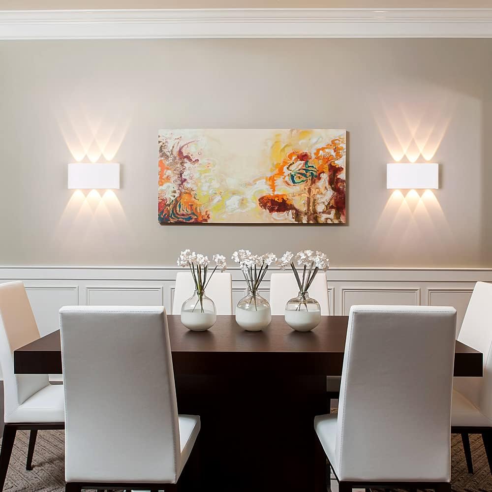 2 Pack Lampade da Parete Esterno/Interno LED 12W - immagine 2