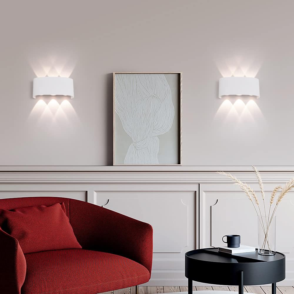 2 Pack Lampade da Parete Esterno/Interno LED 12W - immagine 7