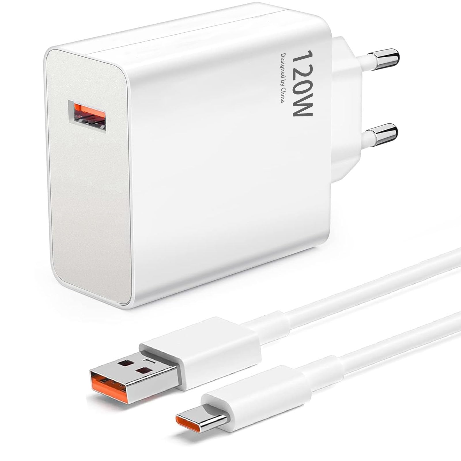 Caricatore Rapido 120W con Cavo USB-C 2m