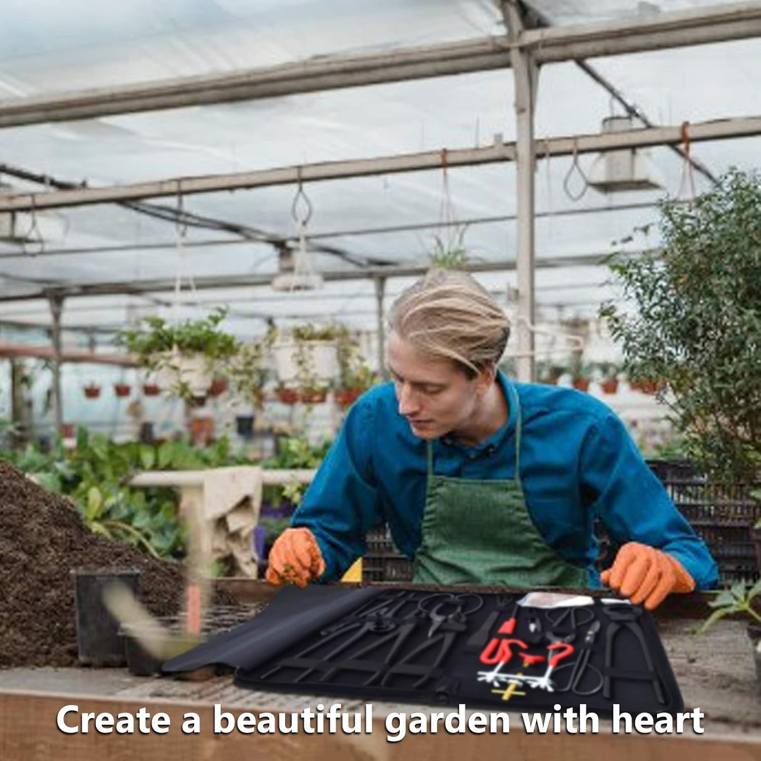 Holzsammlung 14 Pezzi Set di Attrezzi da Giardino Bonsai - immagine 4