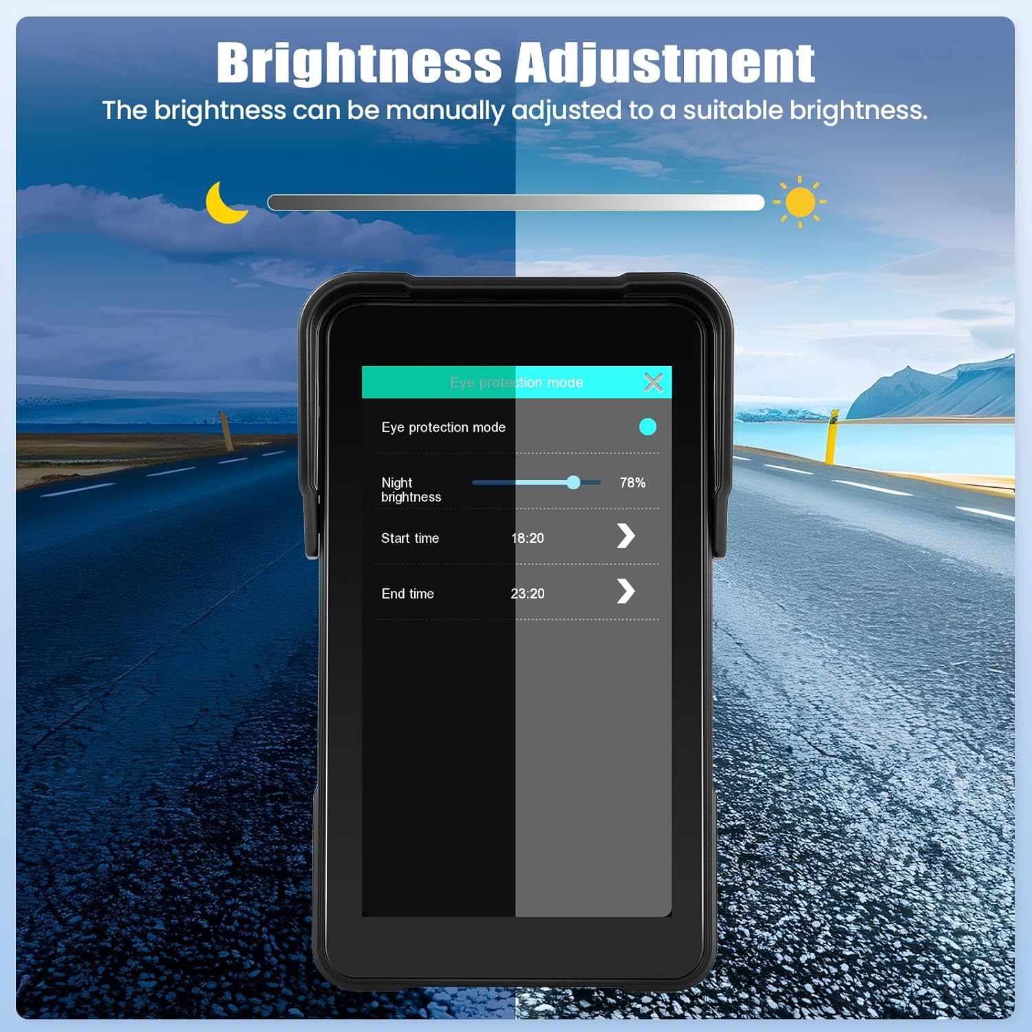 Sixtop CarPlay Moto con GPS Navigatore 5 Pollici - immagine 6