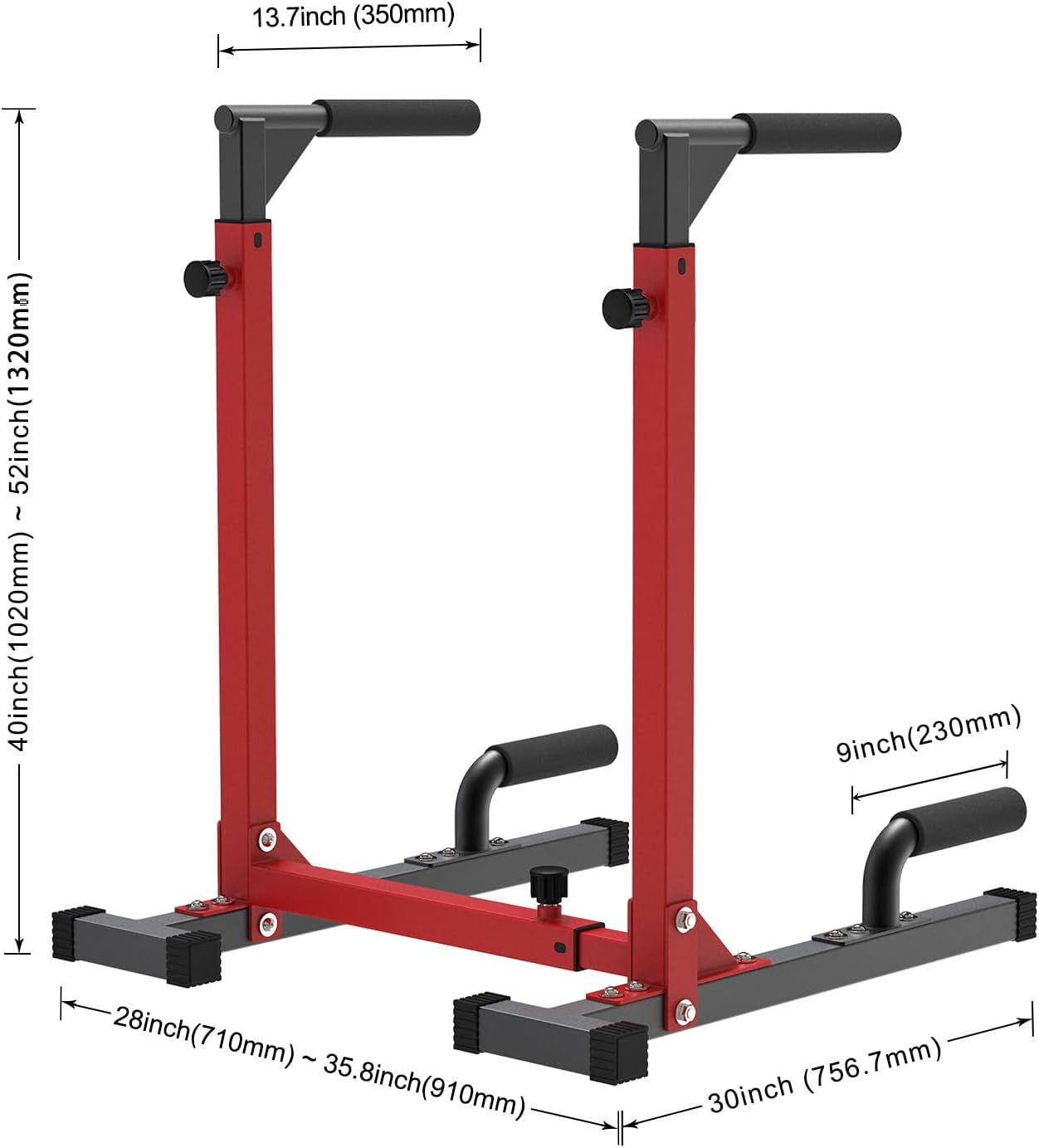 Seleware Barra per Dip Resistente e Regolabile - immagine 7
