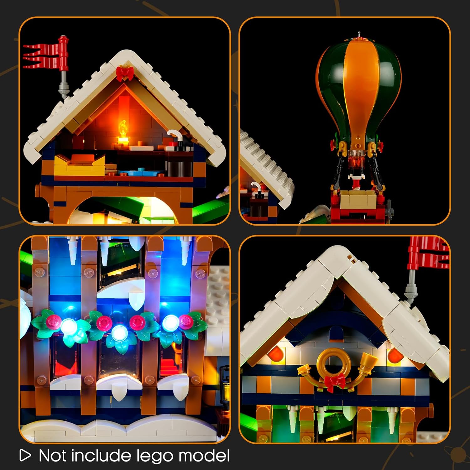 Lightailing Set Luci per Lego-10339 Santa's Post Office - immagine 3