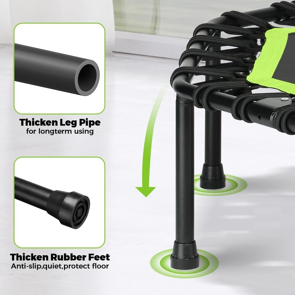 Onetwofit Trampolino Pieghevole per Adulti - immagine 6