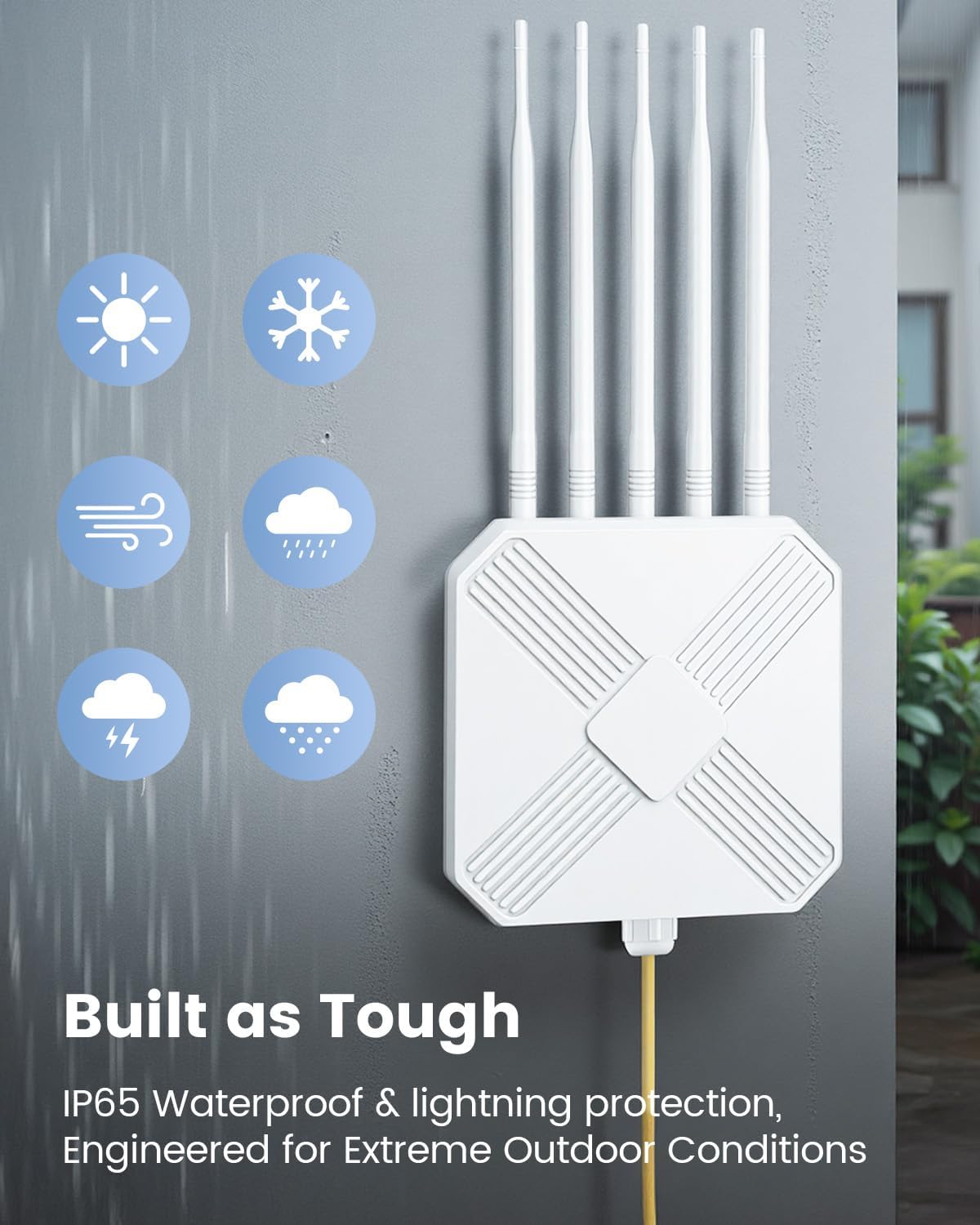 Ripetitore WiFi 6 Esterno AX3000 Gigabit LAN - immagine 2