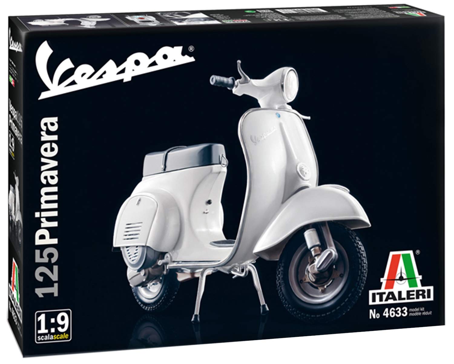 Italeri 4633 Vespa 125 Primavera - Model Kit 1:9