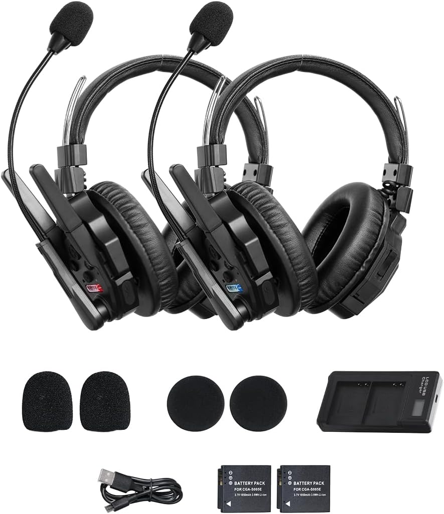 Synco XTALK Xmax2 - Cuffie Intercom Wireless 2.4GHz - immagine 1