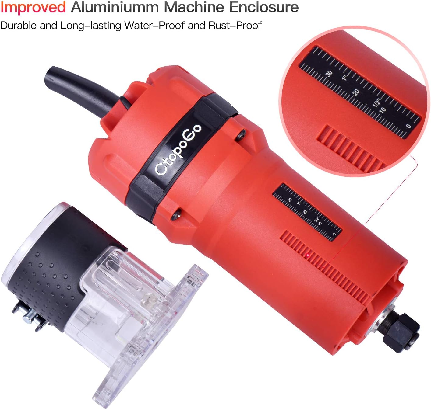 Rifilatore Fresatrice Verticale Elettrica 800W - immagine 11