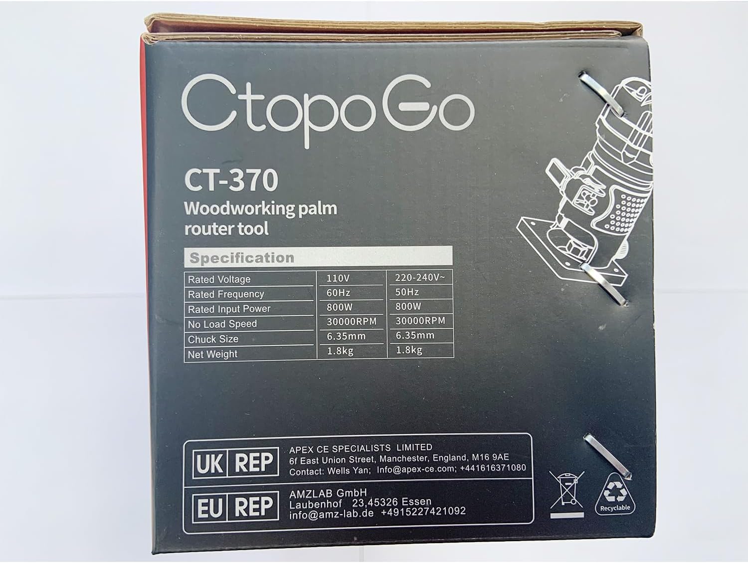 Rifilatore Fresatrice Verticale Elettrica 800W - immagine 3