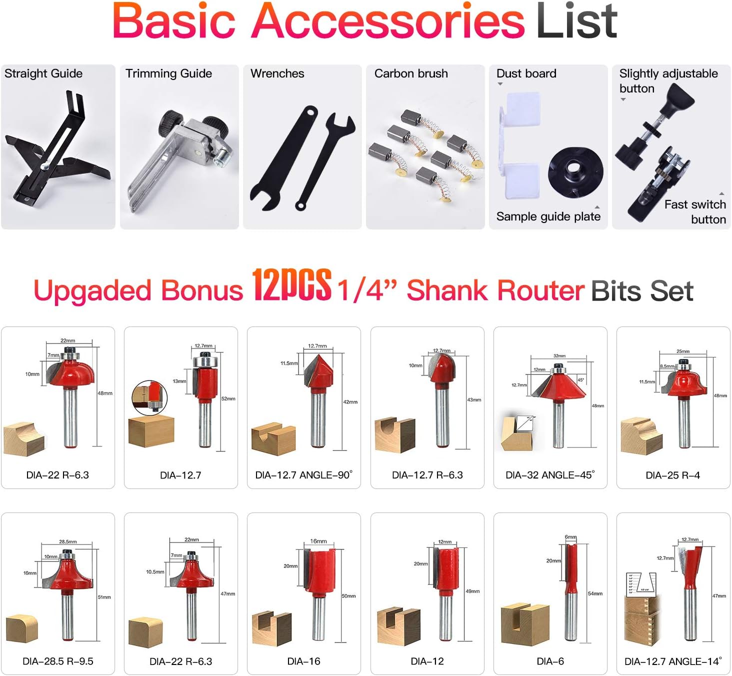 Rifilatore Fresatrice Verticale Elettrica 800W - immagine 6