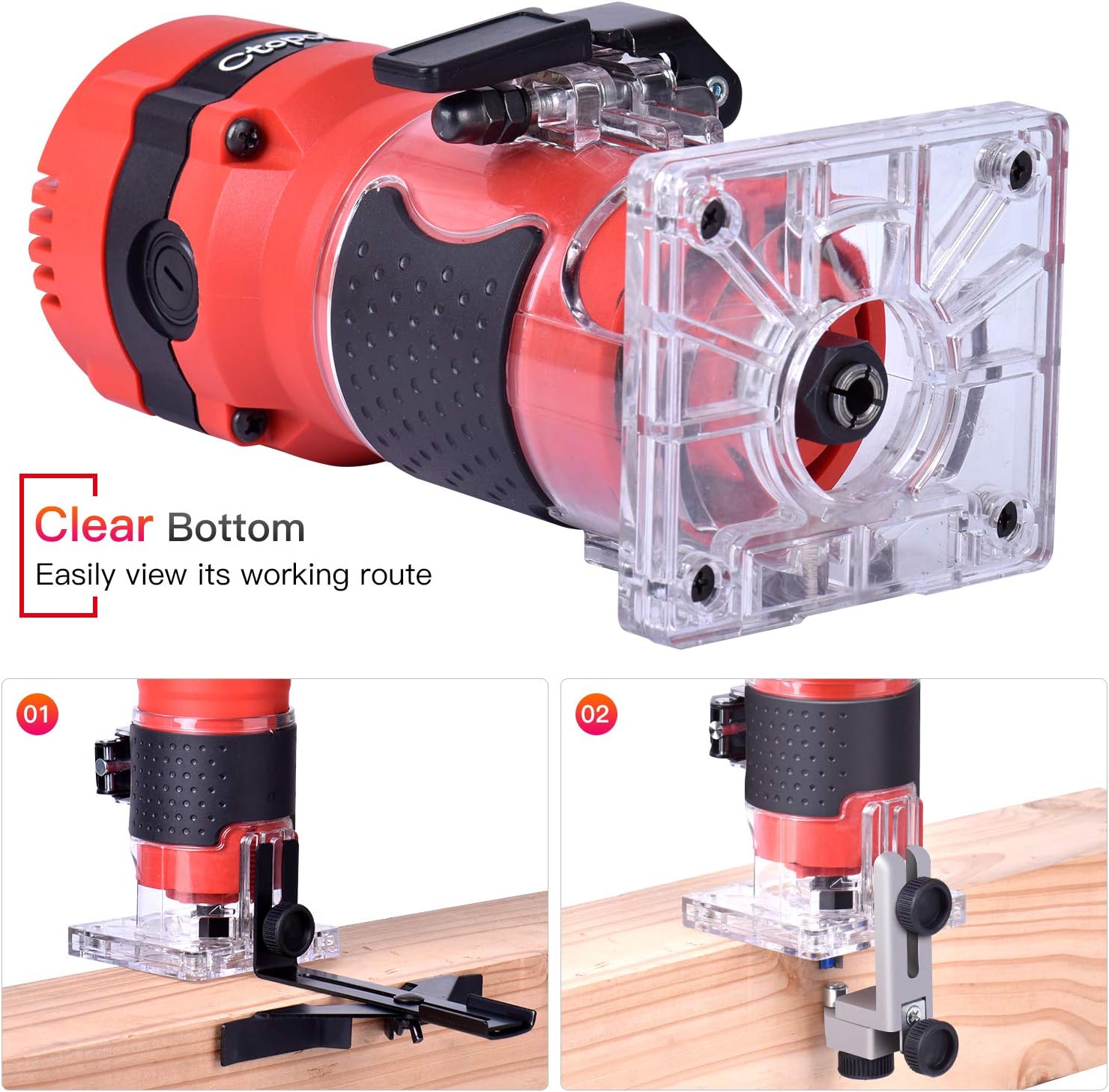 Rifilatore Fresatrice Verticale Elettrica 800W - immagine 9