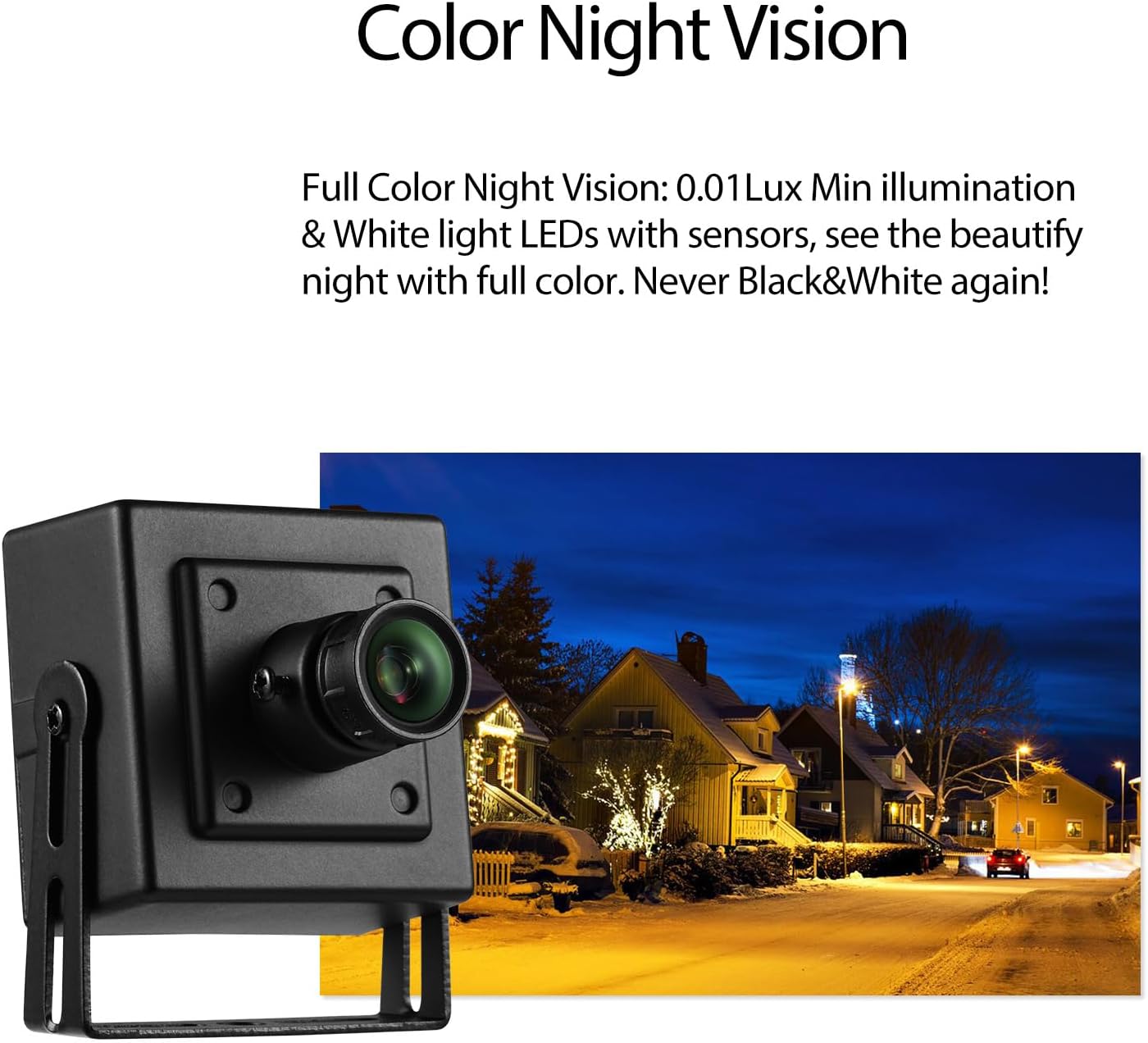 Revodata 5MP POE Starlight HD IP Camera Interna - immagine 3