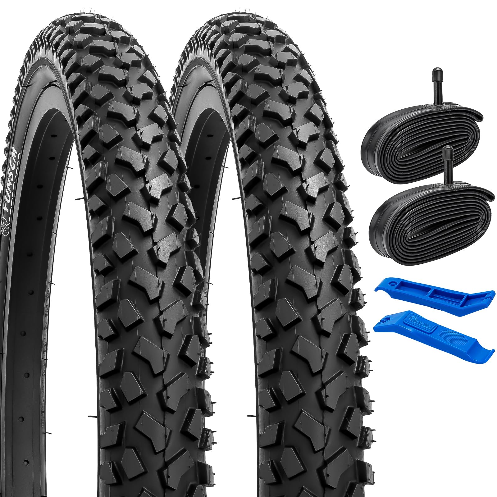 Yunscm 2 Pneumatici Pieghevoli 20x2.125 con Camere d'aria